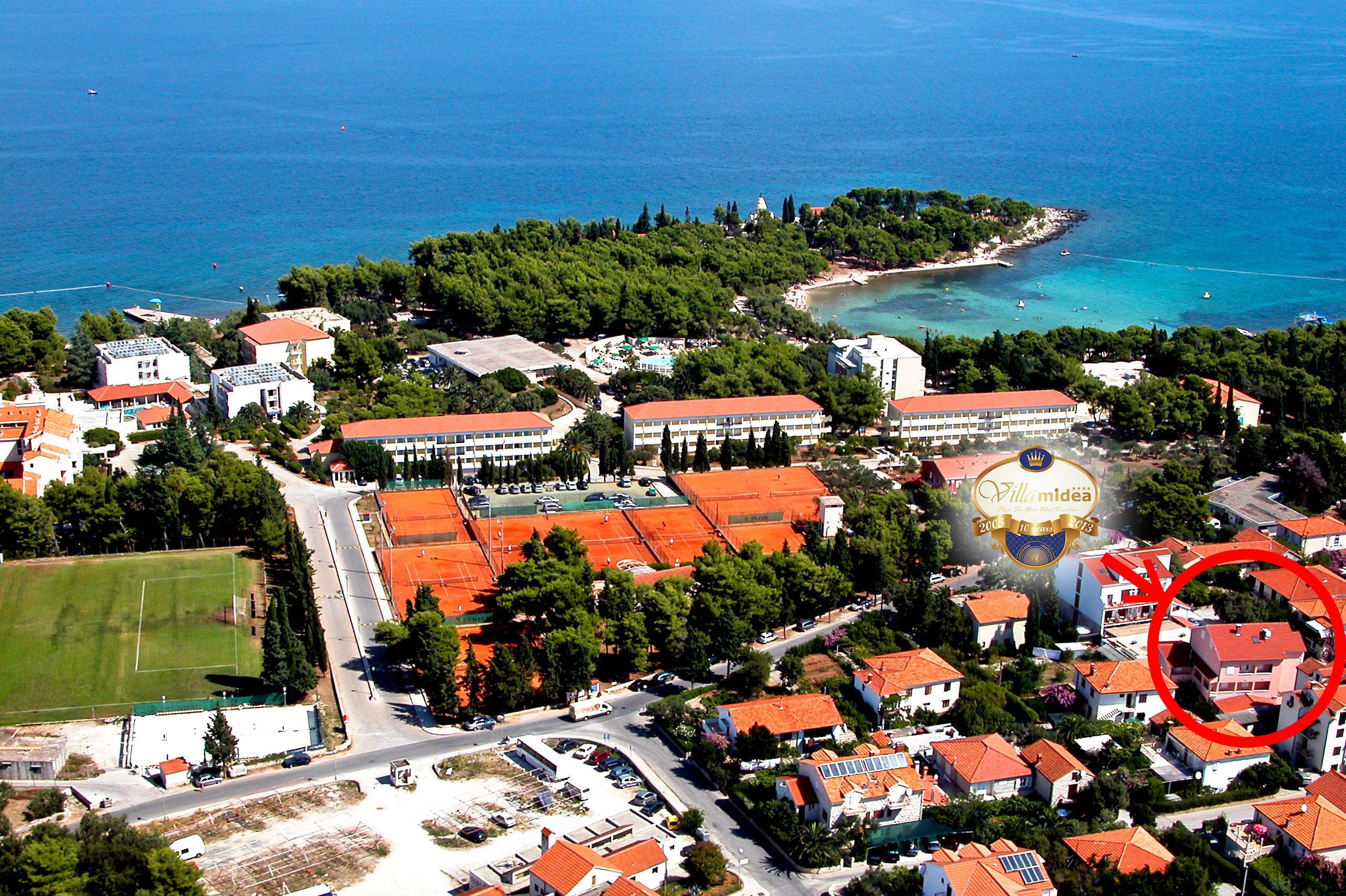 Villa Midea Supetar Kültér fotó